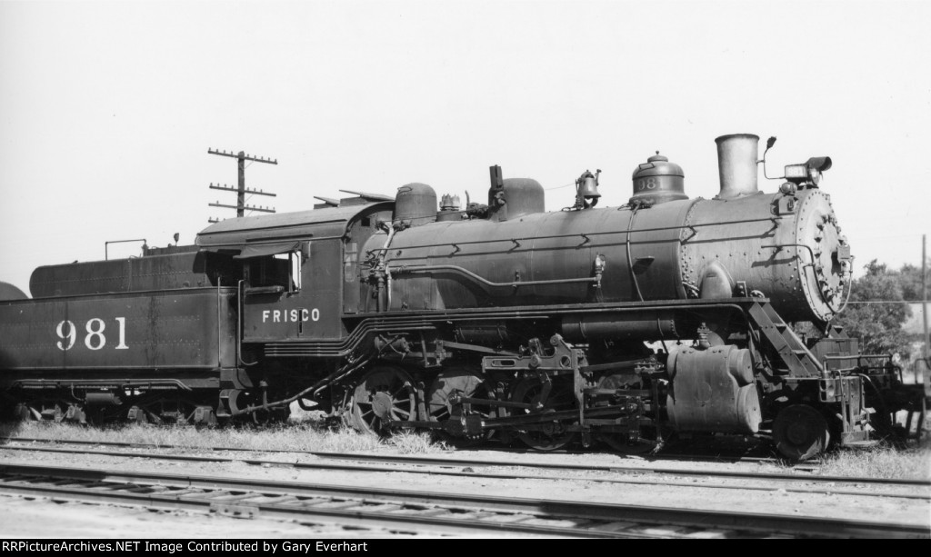 SLSF 2-8-0 #981 - St Louis-San Francisco